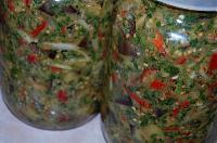 Salata picanta de vinete si legume - Pas 10