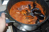 Supa cu fructe de mare, sau Zuppa di Pesce italiana - Pas 15