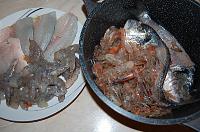 Supa cu fructe de mare, sau Zuppa di Pesce italiana - Pas 1