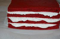 Tort Red Velvet, varianta rapida - Pas 17