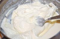 Tort "Tartufo Bianco" - Pas 9