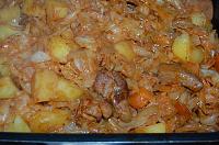 Varza calita cu carne si cartofi - Pas 8