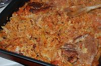 Varza murata cu carne de porc, la cuptor - Pas 14