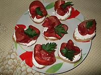 Aperitiv "Bresaola" - Pas 3