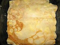 Clatite cu branza de vaci si sos de ciocolata - Pas 7