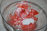 Desert de grapefruit cu miere si iaurt - Pas 4