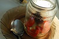 Gogosari si vinete marinate la borcan - Pas 5