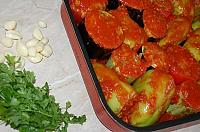 Legume umplute cu carne, la cuptor - Pas 8