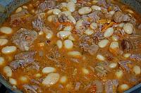 Mancare de fasole scazuta cu carne de vita si legume - Pas 9
