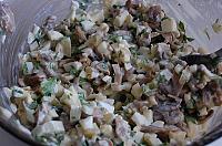 Mini tarte cu salata de ciuperci - Pas 6