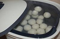 Papanasi fierti, in stil Tupperware - Pas 5