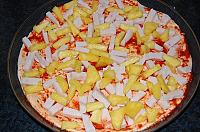 Pizza cu ananas si sunca de pui - Pas 6
