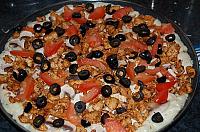 Pizza cu piept de pui si ciuperci - Pas 14