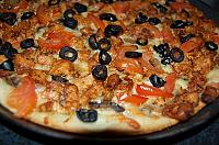 Pizza cu piept de pui si ciuperci - Pas 15