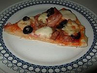 Pizza cu sunca si mozzarella - Pas 11