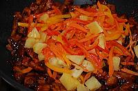 Porc dulce acrisor cu ananas - Pas 11