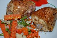 Pulpe de pui caramelizate, la cuptor - Pas 9