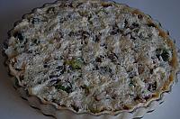 Quiche(Tarta) cu pui, ciuperci si broccoli - Pas 12