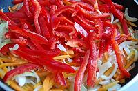 Salata calda cu ficatei si legume - Pas 3