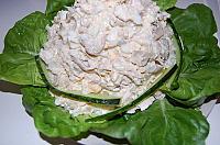 Salata cu ciuperci, carne de pui si oua - Pas 13