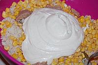 Salata cu orez, ton si porumb - Pas 5