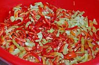 Salata de legume pentru iarna (la borcan) - Pas 2