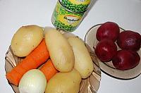 Salata "Vinegret" - Pas 2