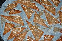 Saratele (Crackers) din seminte si faina de secara - Pas 11