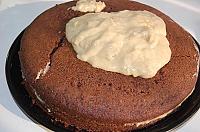 Tort cu ciocolata si budinca de vanilie (de post) - Pas 11