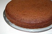 Tort cu ciocolata si budinca de vanilie (de post) - Pas 6
