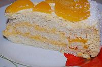 Tort cu crema de piersici, de post - Pas 22