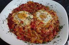 Ouă cu legume, în stil turcesc - Menemen