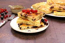 Pancakes rapide, la tavă