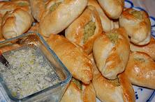 Pirojki cu mazăre verde