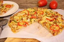 Pizza cu blat de carne tocată - Meatza