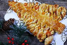 Plăcintă-Aperitiv "Brad de Crăciun"