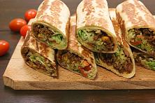 Rețetă de Burrito mexican cu carne de vită
