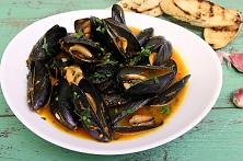 Scoici în sos de roșii - Moules à la provençale