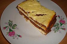 Budincă cu brânză dulce și gem