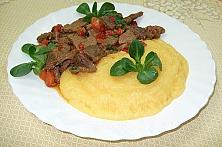 Carne brezață de vită cu legume