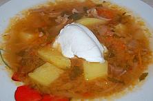 Ciorbă rusească de varză murată