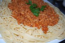 Spaghetti cu sos Bolognese