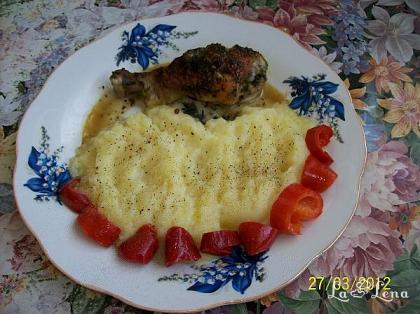 Ciocănele de pui la tavă