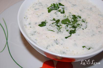 Ciorbă de burtă falsă (vegană, raw)