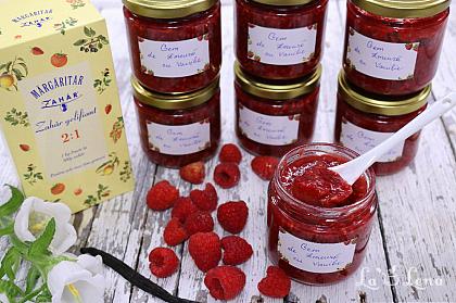 Dulceață de zmeură cu vanilie