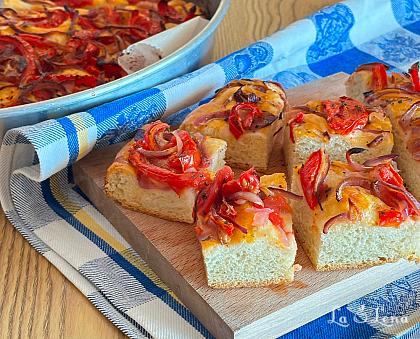 Focaccia Grecească - Ladenia