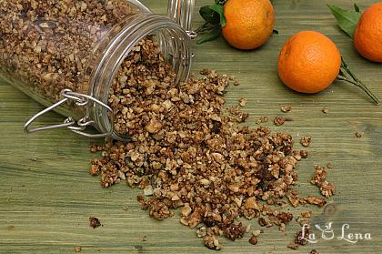 Granola fără carbohidrați și gluten, low-carb