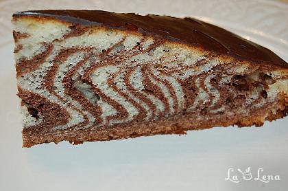 Prăjitura "Zebra"