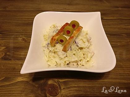 Salată de varză cu maioneză de iaurt