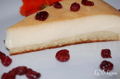 Tort de crema de zahar ars